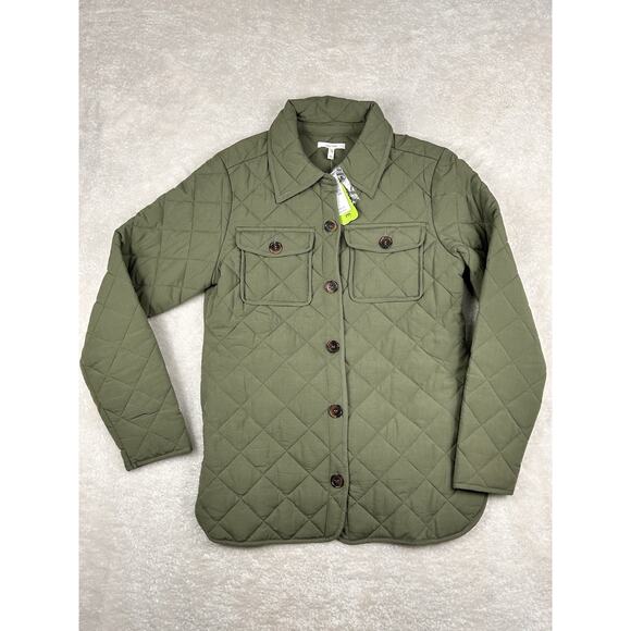 Maurices Jacket Women’s Sz XS Green Lightweight Quilted Button Up Travel - Picture 1 of 6
